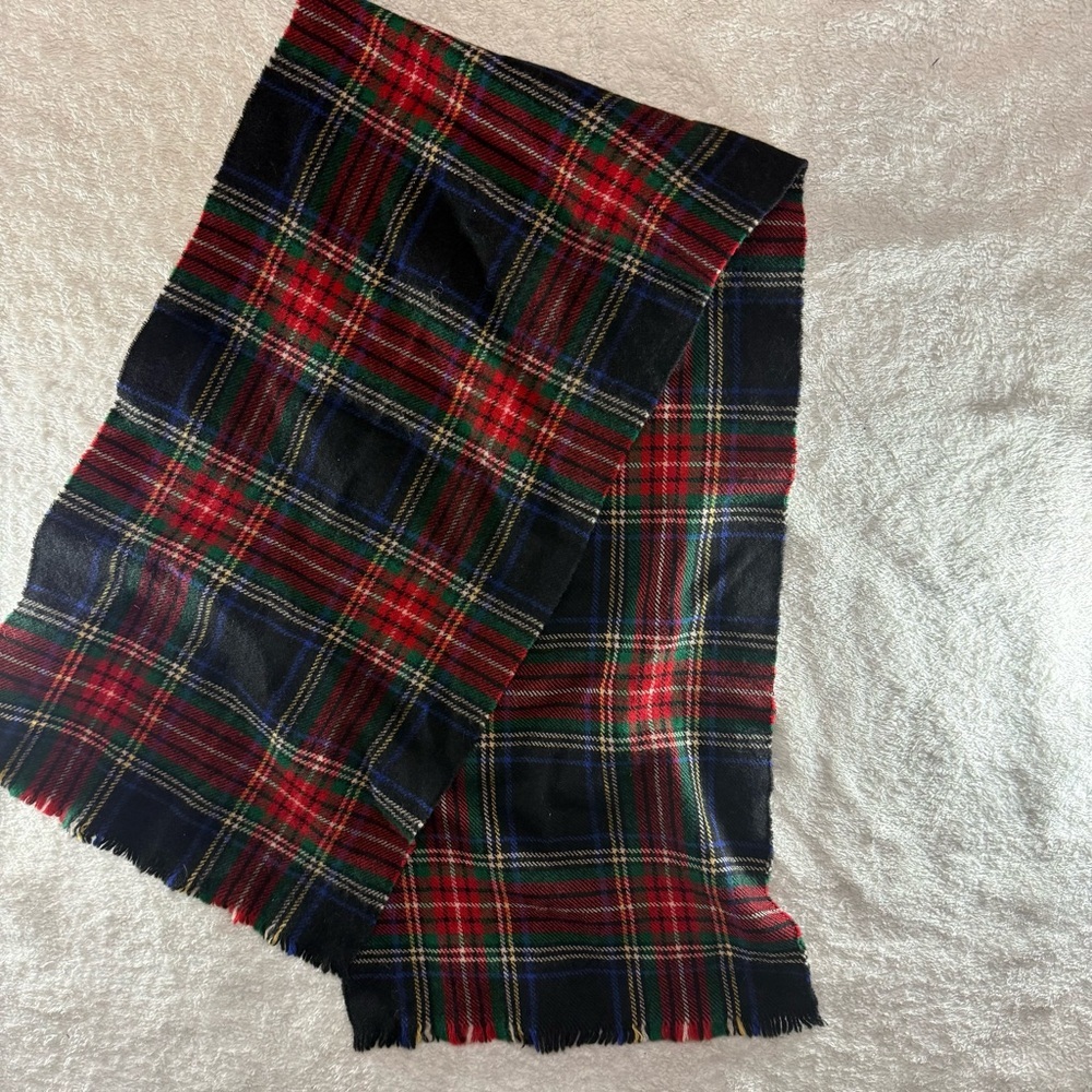 Cisco Vibrant Plaid Wool-Blend Fabric
